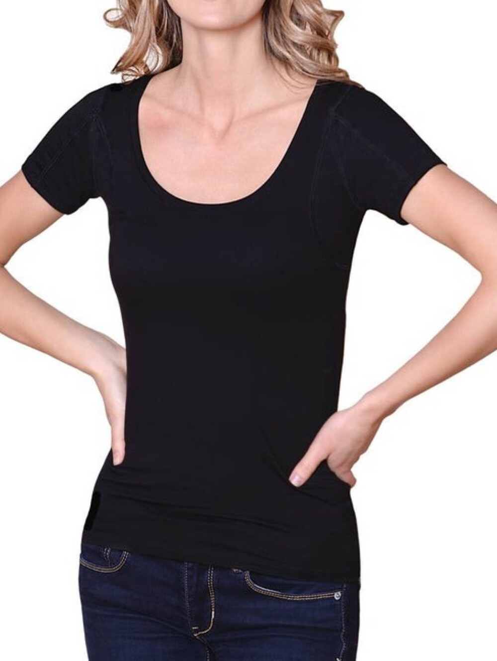 New! Women's Sweat Proof Undershirt (Scoop Neck)